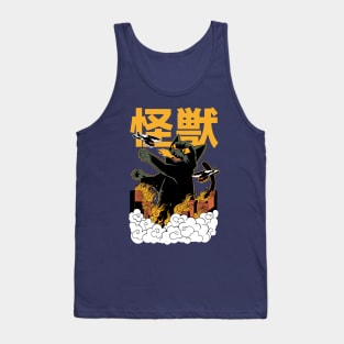 Catzilla Kaiju Cat Tank Top